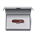 Нож-брелок VICTORINOX Classic SD Precious Alox "Hazel Brown", 58 мм, 5 функций, коричневый для нанесения логотипа