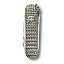 Нож-брелок VICTORINOX Classic SD Precious Alox "Infinite Grey", 58 мм, 5 функций, серый для нанесения логотипа