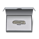 Нож-брелок VICTORINOX Classic SD Precious Alox "Infinite Grey", 58 мм, 5 функций, серый для нанесения логотипа