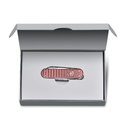Нож-брелок VICTORINOX Classic SD Precious Alox "Gentle Rose", 58 мм, 5 функций, розовый для нанесения логотипа