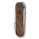 Нож-брелок VICTORINOX Classic SD, 58 мм, 5 функций, деревянная рукоять для нанесения логотипа