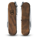 Нож-брелок VICTORINOX Classic SD, 58 мм, 5 функций, деревянная рукоять для нанесения логотипа