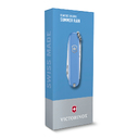 Нож-брелок VICTORINOX Classic SD Colors "Summer Rain", 58 мм, 7 функций, голубой для нанесения логотипа