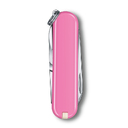 Нож-брелок VICTORINOX Classic SD Colors "Cherry Blossom", 58 мм, 7 функций, розовый для нанесения логотипа
