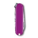 Нож-брелок VICTORINOX Classic SD Colors "Tasty Grape", 58 мм, 7 функций, фиолетовый для нанесения логотипа