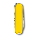 Нож-брелок VICTORINOX Classic SD Colors "Sunny Side", 58 мм, 7 функций, жёлтый для нанесения логотипа