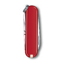 Нож-брелок VICTORINOX Classic "Style Icon", 58 мм, 7 функций, красный для нанесения логотипа