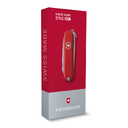 Нож-брелок VICTORINOX Classic "Style Icon", 58 мм, 7 функций, красный для нанесения логотипа