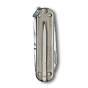 Нож-брелок VICTORINOX Classic SD Colors "Mystical Morning", 58 мм, 7 функций, полупрозрачный серый для нанесения логотипа