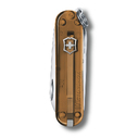 Нож-брелок VICTORINOX Classic SD Colors "Chocolate Fudge", 58 мм, 7 функций, карамельный для нанесения логотипа
