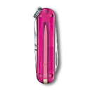 Нож-брелок VICTORINOX Classic SD Colors "Cupcake Dream", 58 мм, 7 функций, полупрозрачный розовый для нанесения логотипа
