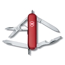 Нож-брелок VICTORINOX Midnight Manager, 58 мм, 10 функций, красный для нанесения логотипа