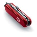 Нож-брелок VICTORINOX Midnight Manager, 58 мм, 10 функций, красный для нанесения логотипа