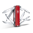Нож-брелок VICTORINOX Mini Champ, 58 мм, 17 функций, красный для нанесения логотипа