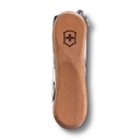 Нож-брелок VICTORINOX NailClip Wood 580, 65 мм, 6 функций, деревянная рукоять для нанесения логотипа