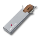 Нож-брелок VICTORINOX NailClip Wood 580, 65 мм, 6 функций, деревянная рукоять для нанесения логотипа
