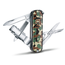 Нож-брелок VICTORINOX NailClip 580, 65 мм, 8 функций, зелёный камуфляж для нанесения логотипа