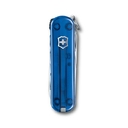 Нож-брелок VICTORINOX NailClip 580, 65 мм, 8 функций, полупрозрачный синий для нанесения логотипа
