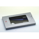 Швейцарская карточка VICTORINOX SwissCard Nailcare, 13 функций, полупрозрачная чёрная для нанесения логотипа