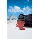Швейцарская карточка VICTORINOX SwissCard Lite, 13 функций, полупрозрачная красная для нанесения логотипа