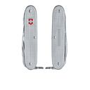 Нож перочинный VICTORINOX Farmer X Alox, 93 мм, 10 функций, алюминиевая рукоять, серебристый для нанесения логотипа