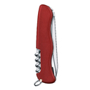 Нож перочинный VICTORINOX Cheese Master, 111 мм, 8 функций, с фиксатором лезвия, красный для нанесения логотипа