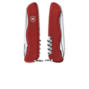 Нож перочинный VICTORINOX Cheese Master, 111 мм, 8 функций, с фиксатором лезвия, красный для нанесения логотипа