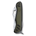 Нож перочинный VICTORINOX Swiss Soldier's Knife 08, 111 мм, 10 функций, зелёный с чёрными вставками для нанесения логотипа