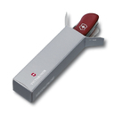 Нож перочинный VICTORINOX Hunter, 111 мм, 12 функций, с фиксатором лезвия, красный для нанесения логотипа