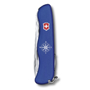 Нож перочинный VICTORINOX Skipper, 111 мм, 18 функций, с фиксатором лезвия, со шнурком, синий для нанесения логотипа