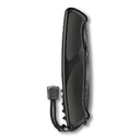 Нож перочинный VICTORINOX RangerGrip 55 Onyx Black, 130 мм, 12 функций, с фиксатором лезвия, чёрный для нанесения логотипа