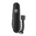 Нож перочинный VICTORINOX Spartan Onyx Black, 91 мм, 12 функций, чёрный, со шнурком в комплекте для нанесения логотипа