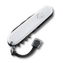 Нож перочинный VICTORINOX Spartan PS, 91 мм, 13 функций, белый, со шнурком в комплекте для нанесения логотипа