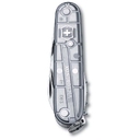 Нож перочинный VICTORINOX Spartan, 91 мм, 12 функций, полупрозрачный серебристый для нанесения логотипа