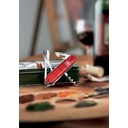 Нож перочинный VICTORINOX Climber, 91 мм, 14 функций, полупрозрачный красный для нанесения логотипа