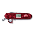Нож перочинный VICTORINOX Traveller, 91 мм, 27 функций, полупрозрачный красный для нанесения логотипа