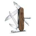 Нож перочинный VICTORINOX Hiker, 91 мм, 11 функций, деревянная рукоять для нанесения логотипа