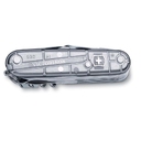 Нож перочинный VICTORINOX Swiss Champ, 91 мм, 31 функция, полупрозрачный серебристый для нанесения логотипа