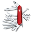 Нож перочинный VICTORINOX Swiss Champ, 91 мм, 33 функции, красный для нанесения логотипа
