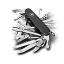 Нож перочинный VICTORINOX Swiss Champ, 91 мм, 33 функции, чёрный для нанесения логотипа