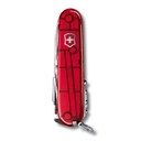 Нож перочинный VICTORINOX CyberTool L, 91 мм, 39 функций, полупрозрачный красный для нанесения логотипа