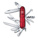 Нож перочинный VICTORINOX Huntsman Lite, 91 мм, 21 функция, полупрозрачный красный для нанесения логотипа