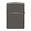 Зажигалка ZIPPO классическая с покрытием черный лед | Classic Black Ice®, латунь/сталь, чёрная, глянцевая, 38x13x57 мм для нанесения логотипа
