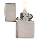 Зажигалка ZIPPO Armor™ c покрытием матовый хром | Brushed Chrome, латунь/сталь, серебристая, матовая, 38x13x57 мм для нанесения логотипа