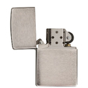 Зажигалка ZIPPO Armor™ c покрытием матовый хром | Brushed Chrome, латунь/сталь, серебристая, матовая, 38x13x57 мм для нанесения логотипа