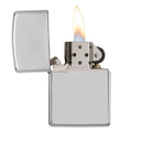 Зажигалка ZIPPO Armor™ c покрытием Глянцевый хром | High Polish Chrome, латунь/сталь, серебристая, 38x13x57 мм для нанесения логотипа