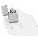 Зажигалка ZIPPO Armor™ c покрытием Глянцевый хром | High Polish Chrome, латунь/сталь, серебристая, 38x13x57 мм для нанесения логотипа