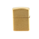 Зажигалка ZIPPO Armor™ с покрытием матовая латунь | Brushed Brass, латунь/сталь, золотистая, матовая, 38x13x57 мм для нанесения логотипа