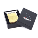 Зажигалка ZIPPO Armor™ с покрытием матовая латунь | Brushed Brass, латунь/сталь, золотистая, матовая, 38x13x57 мм для нанесения логотипа