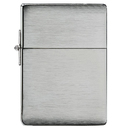 Зажигалка ZIPPO Реплика 1935 года с покрытием матовый хром | 1935 Replica™ Brushed Chrome, латунь/сталь, серебристая, 37x13x52 мм для нанесения логотипа